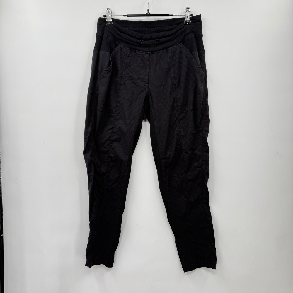 Lululemon Black Train To Be Jogger Pants Athletic Casual size 8
